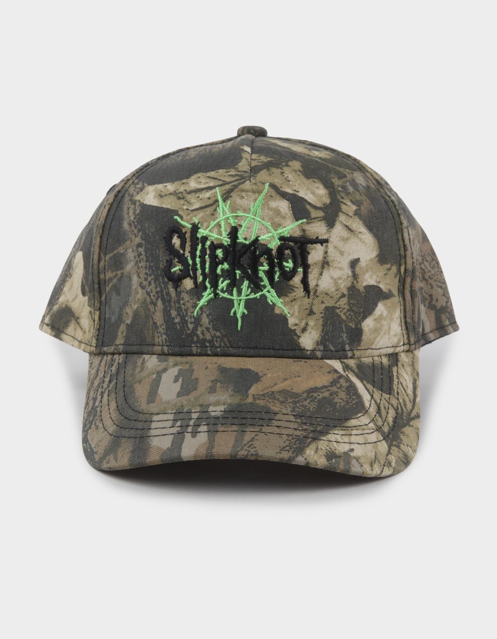 WELCOME SKATEBOARDS x Slipknot Ninagram Strapback Hat - CAMO