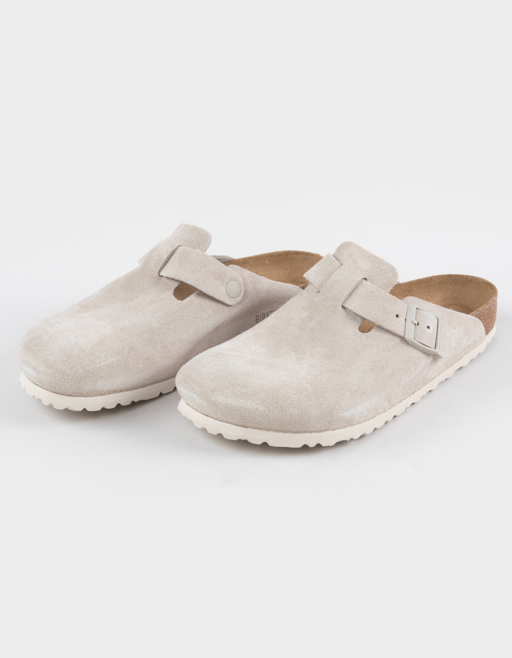 BIRKENSTOCK Boston Mens Clogs - LIGHT GRAY