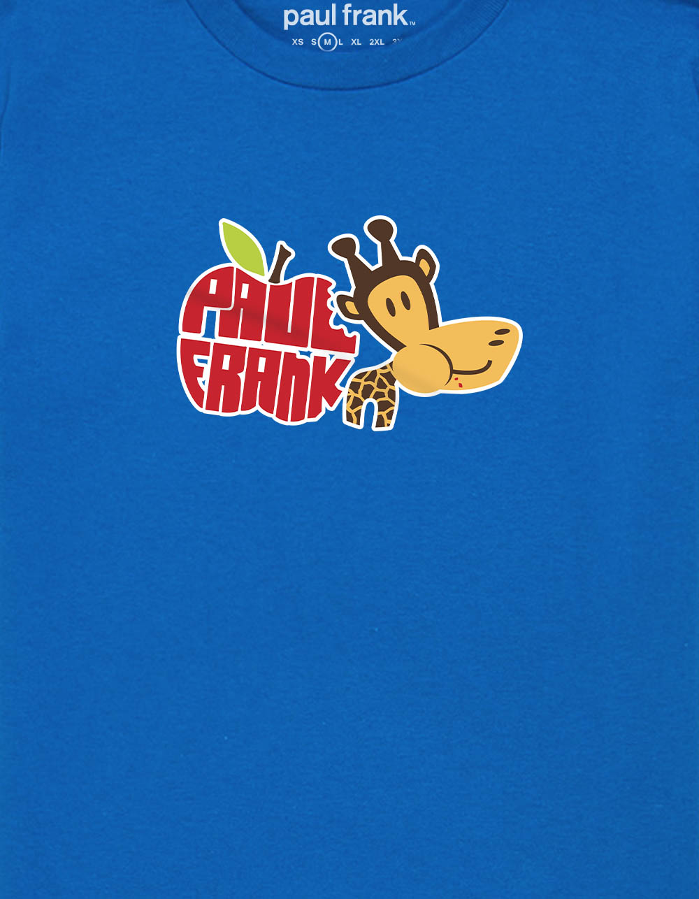 PAUL FRANK Clancy Apple Girls Tee - ELECTRIC BLUE