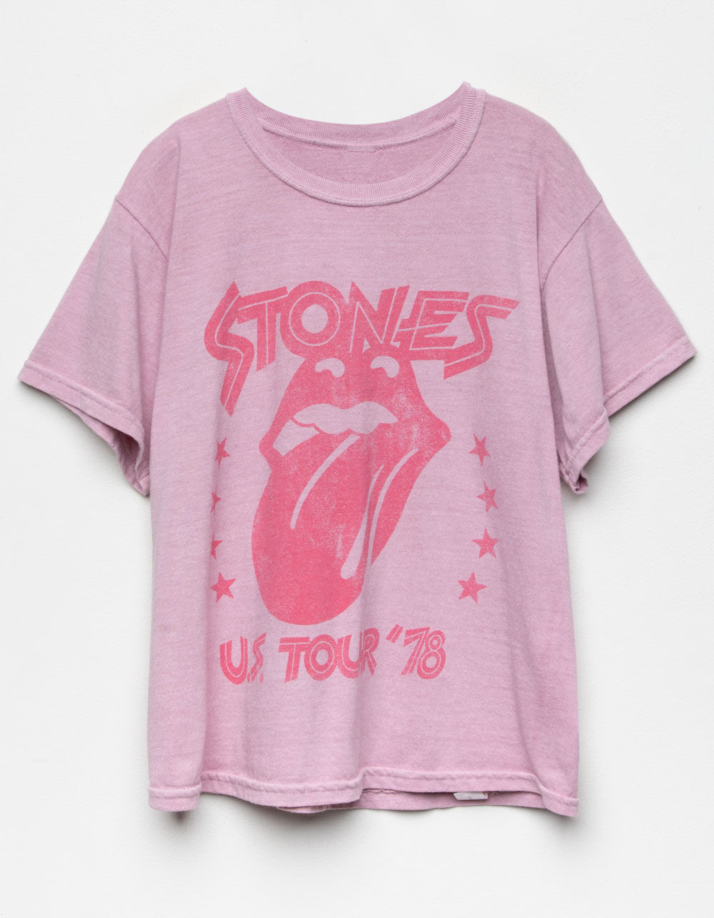 Rolling Stones　Ｔシャツ　ピンク（Ｍサイズ）未使用品 Amazon | 公式ローリングストーンズ ピンク&グリーン 迷彩タンピンク T