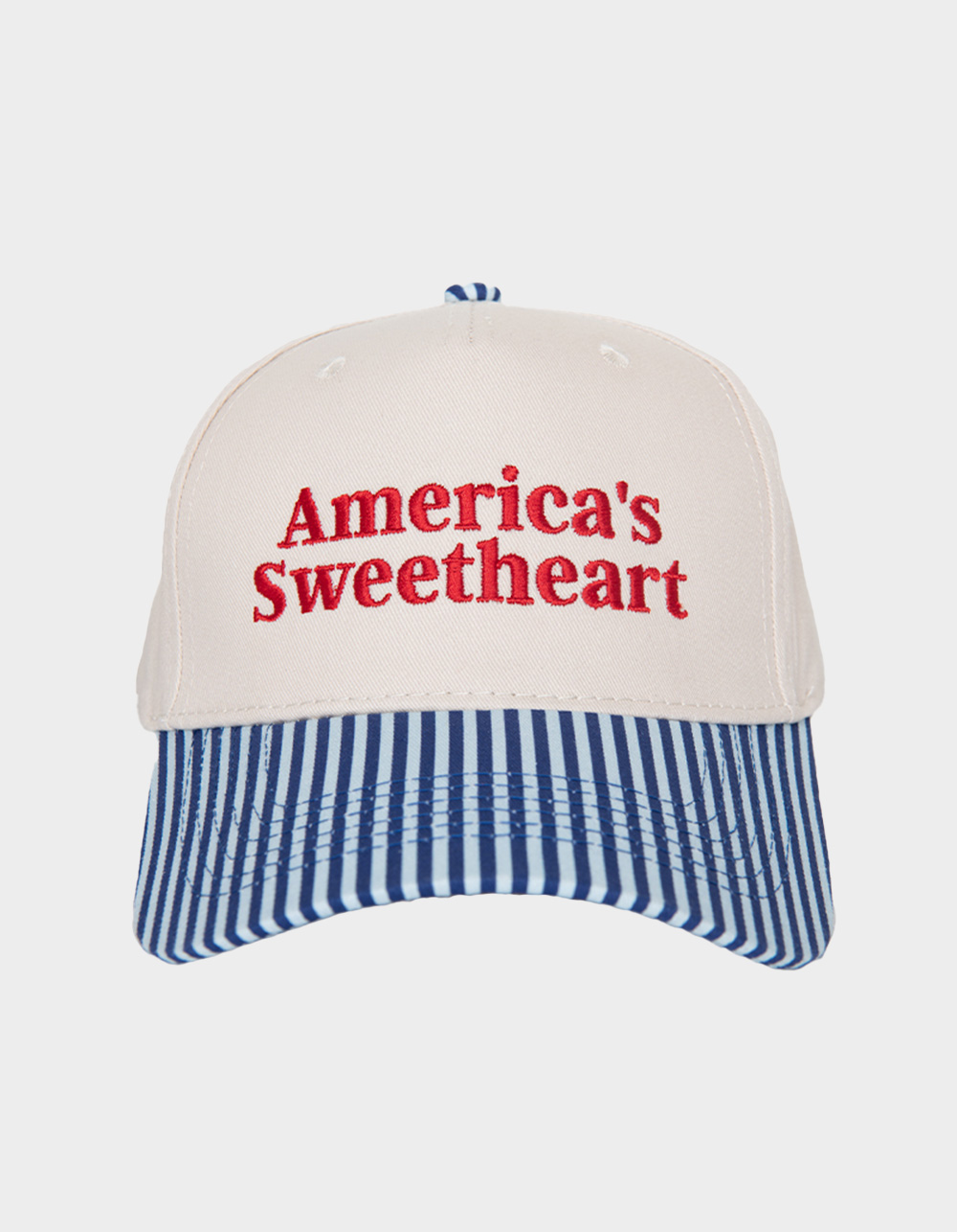 KATYDID America's Sweetheart Vintage Trucker Hat - LIGHT BLUE