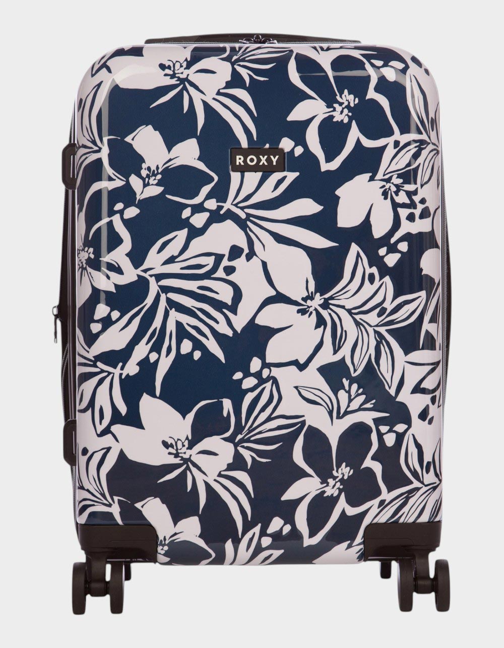 ROXY Up And Away Hard Side Spinner Carry-On Luggage - NAVY/WHITE