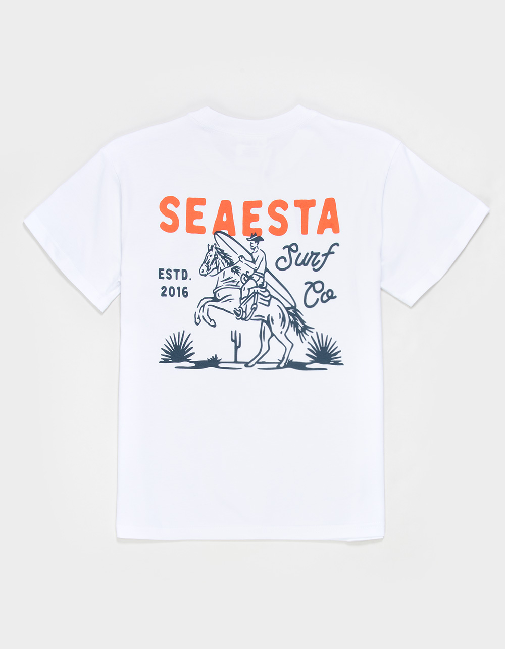 SEAESTA Surf Cowboy Boys Tee - WHITE