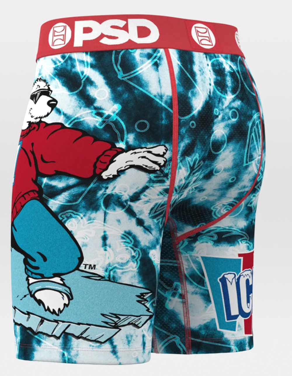 PSD Icee Bear Mens Boxer Briefs - MULTI