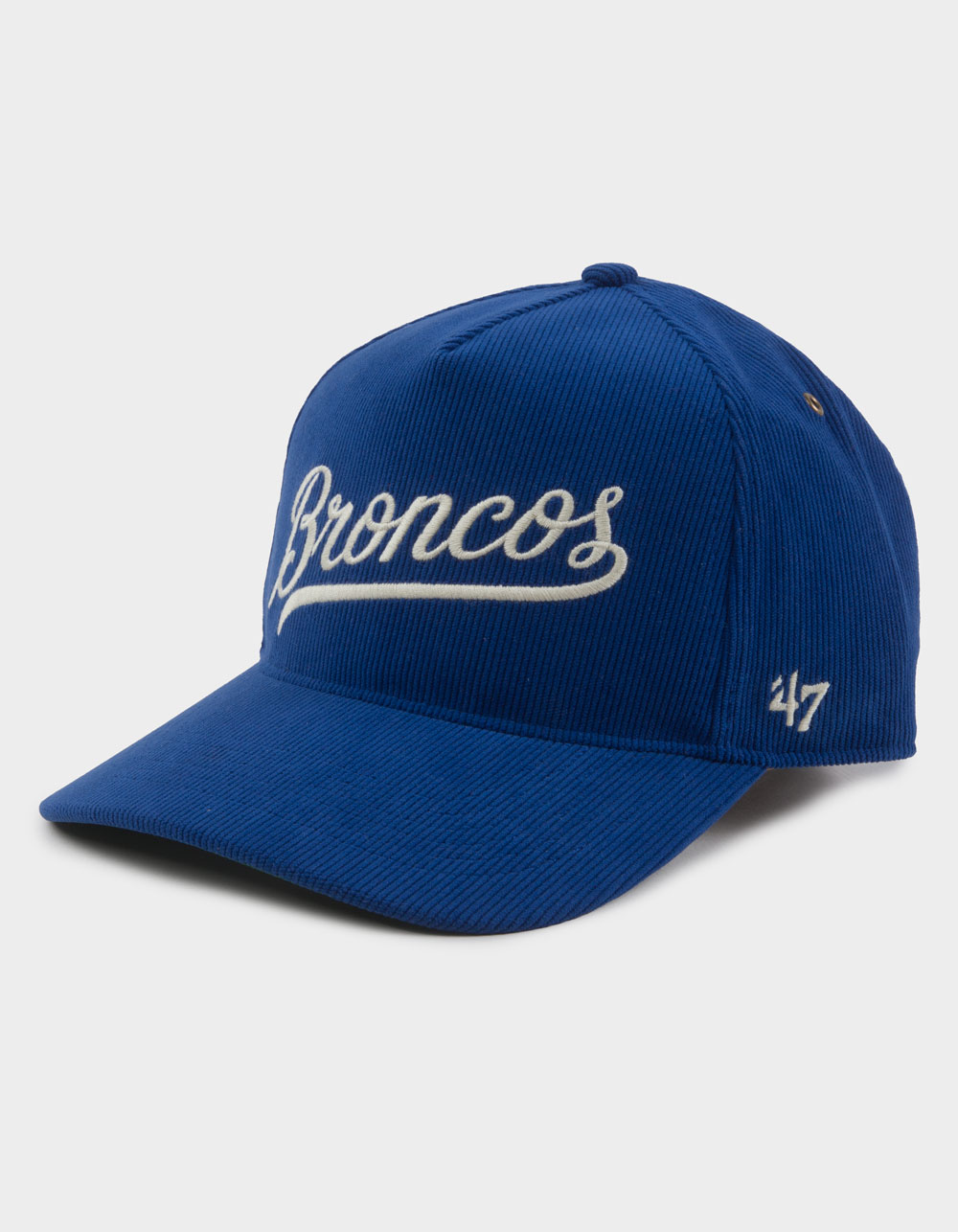 47 BRAND Denver Broncos Golden Age Cord '47 Hitch Strapback Hat