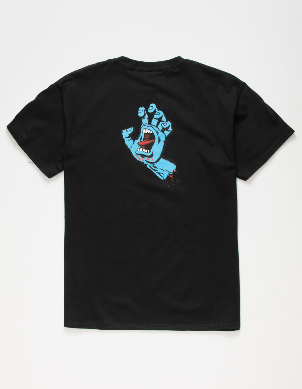 SANTA CRUZ Screaming Hand Boys T-Shirt - BLACK