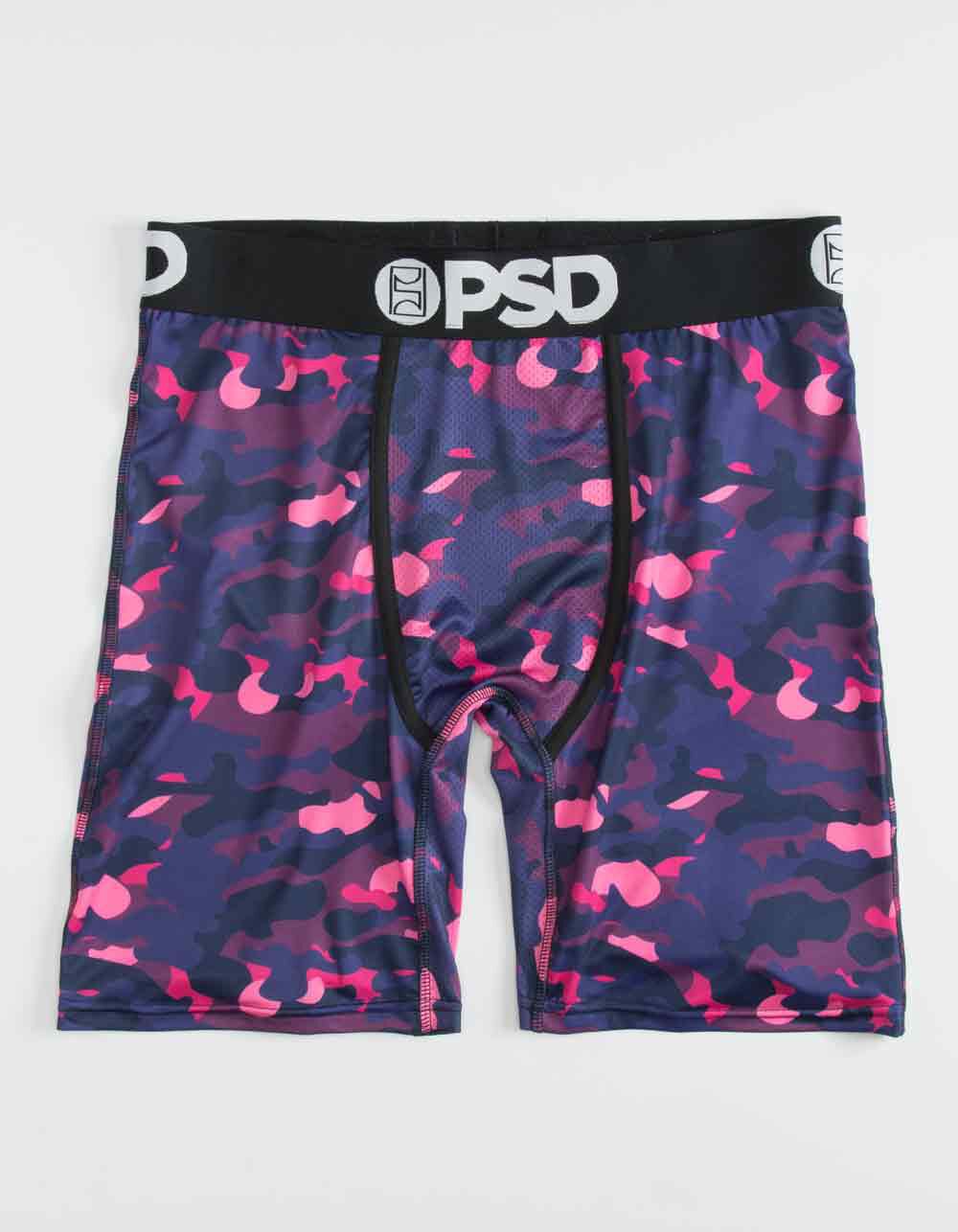 PSD x Sommer Ray Purple Camo Mens Boxer Briefs image number 3