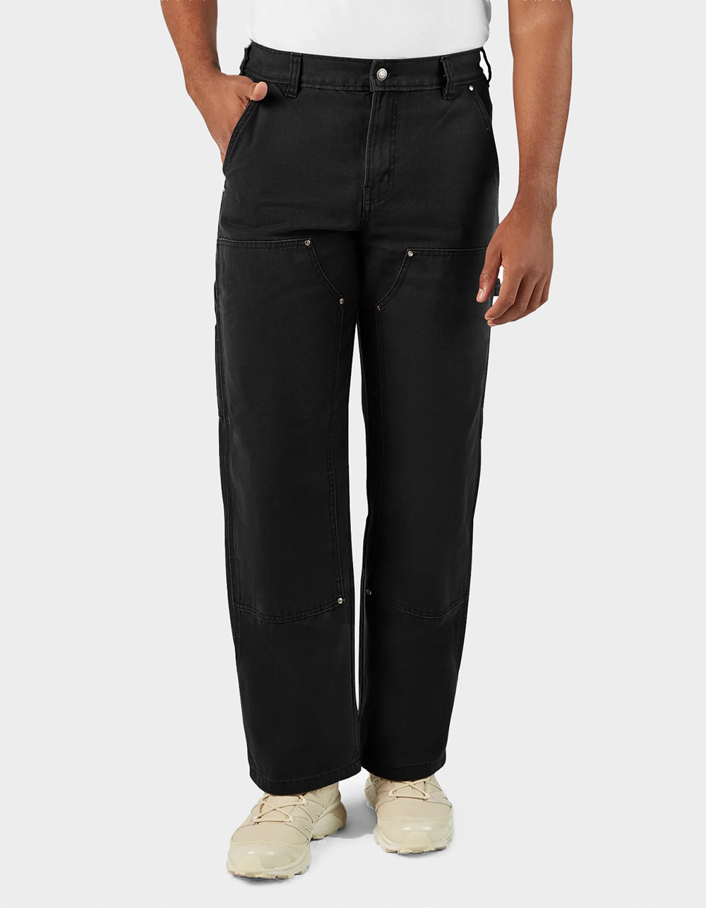 DICKIES Canvas Double Knee Mens Carpenter Pants