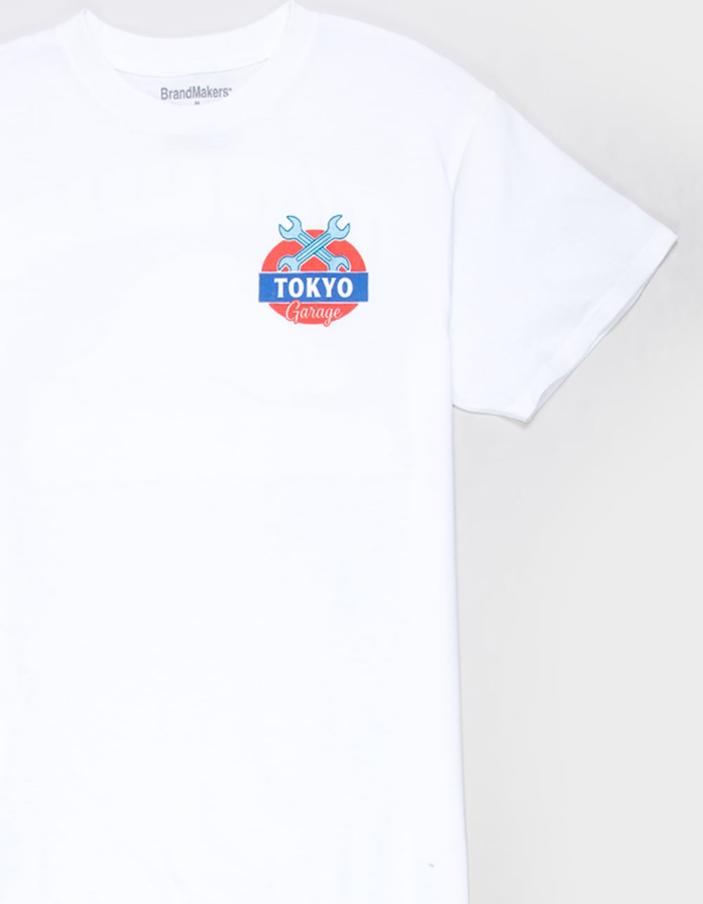 IKIGAI Tokyo Garage Mens Tee - WHITE