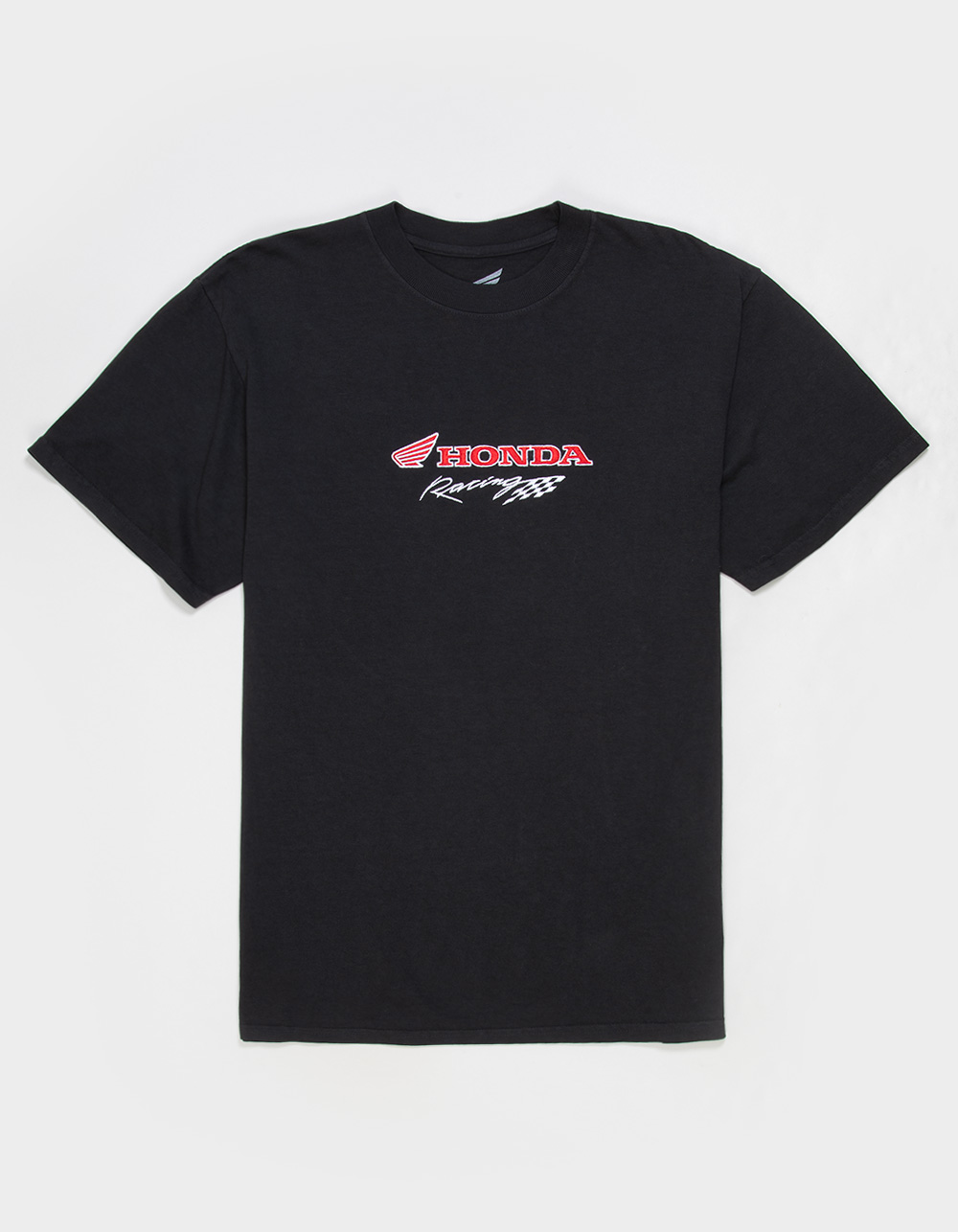 HONDA Racing Mens Boxy Tee - WASHED BLACK