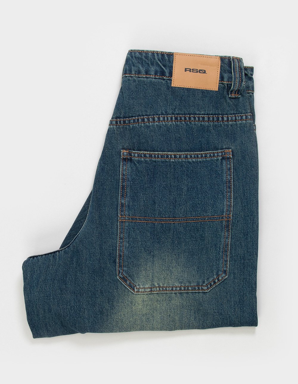 RSQ Mens Ultra Baggy Jeans - DARK VINTAGE