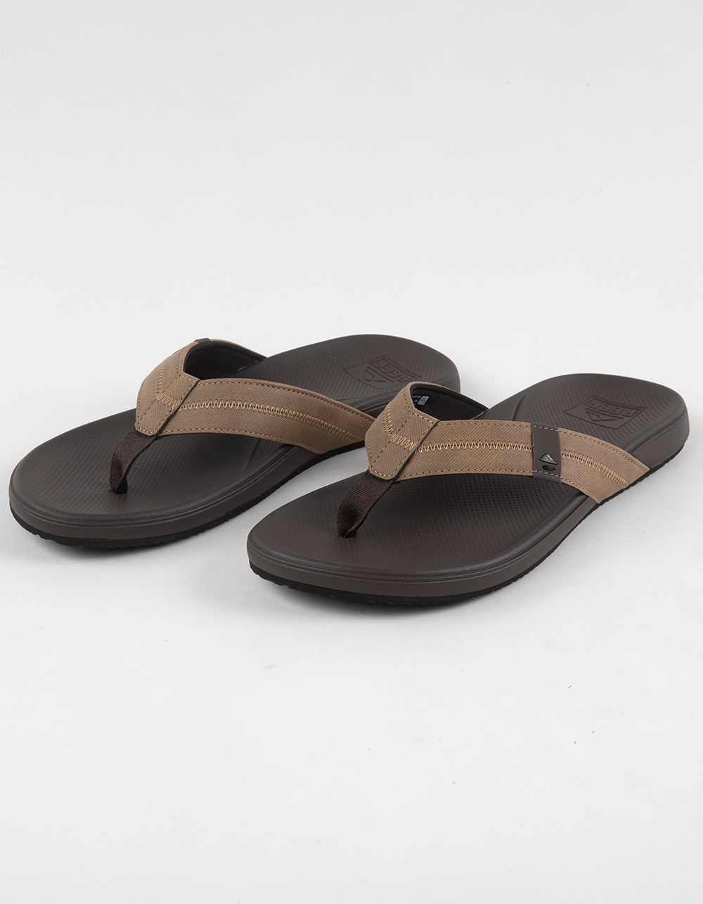 REEF Cushion Phantom 2.0 Mens Flip Flops - BROWN COMBO