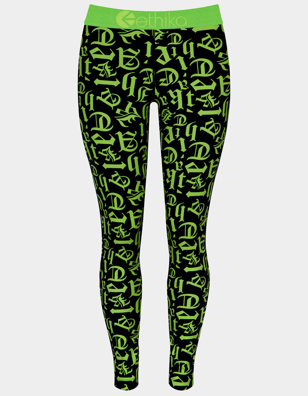 ETHIKA Good Looks Womens Leggings GREEN COMBO Tillys