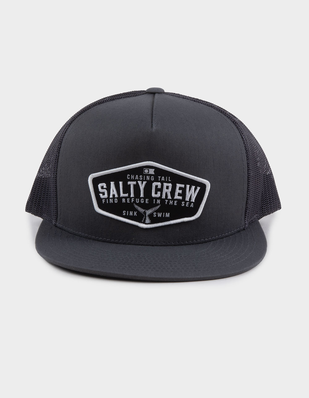 SALTY CREW Tailfin Trucker Hat - CHARCOAL