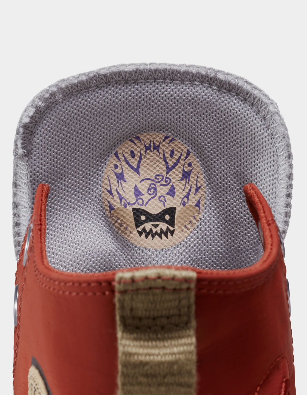 CONVERSE x Naruto Shippuden Gaara Chuck Taylor All Star High Top Shoes - RUST