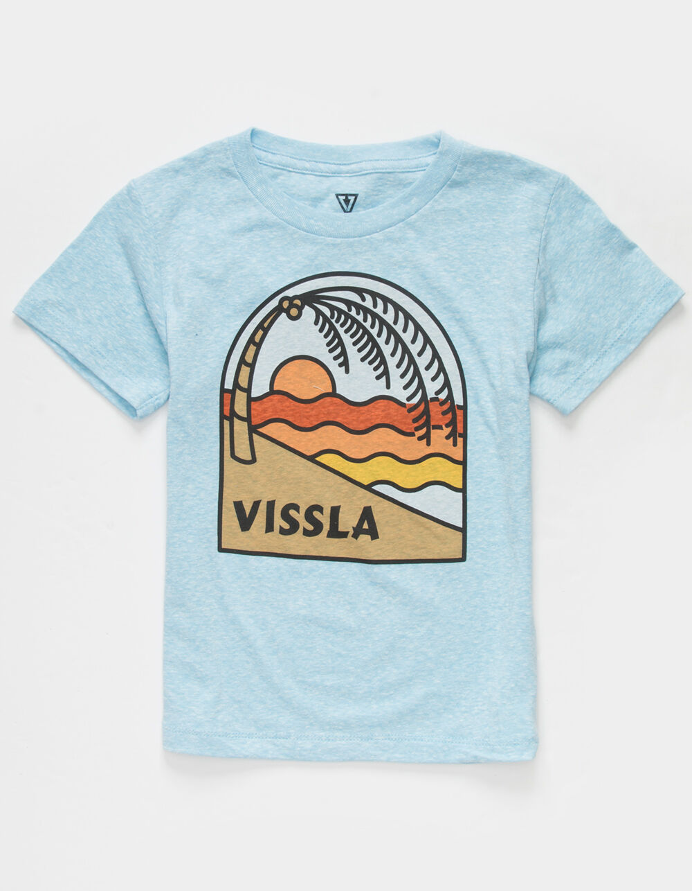 VISSLA Stoke Island Little Boys T-Shirt (4-7) - LIGHT BLUE | Tillys