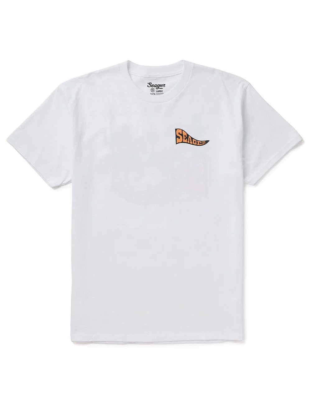 SEAGER Long Ride Mens Tee - WHITE