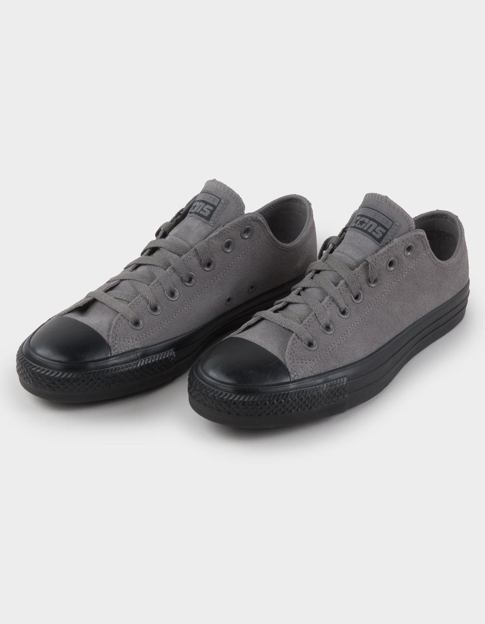 CONVERSE CONS Chuck Taylor All Star Pro Suede Shoes - GRAY/BLACK