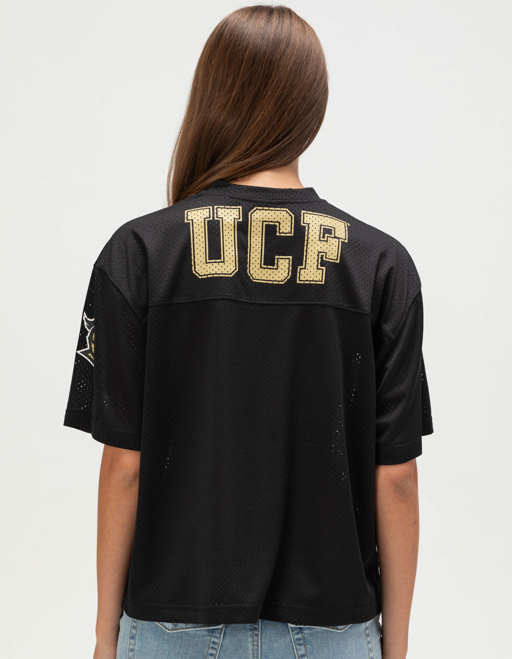 HYPE AND VICE University of Central Florida Womens Jersey - BLACK
