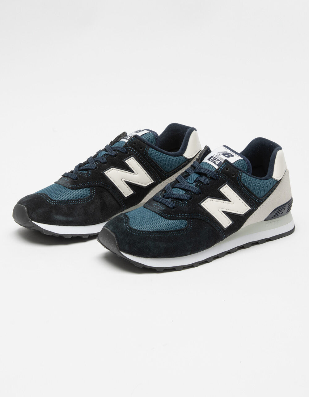 Duachan NEW BALANCE 574 Mens Shoes - BLACK COMBO | Tillys