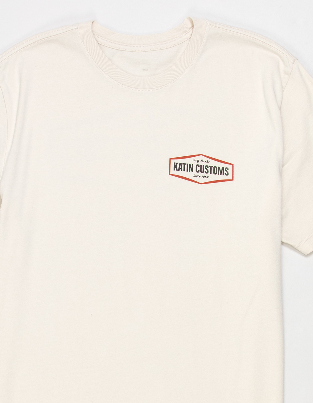 KATIN Streamline Mens Tee - OFF WHITE