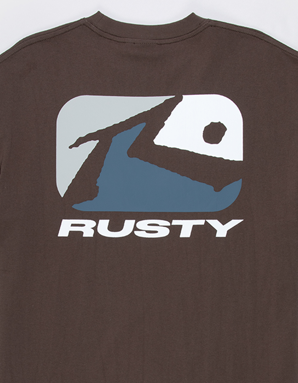RUSTY Phenom Mens Tee - BROWN