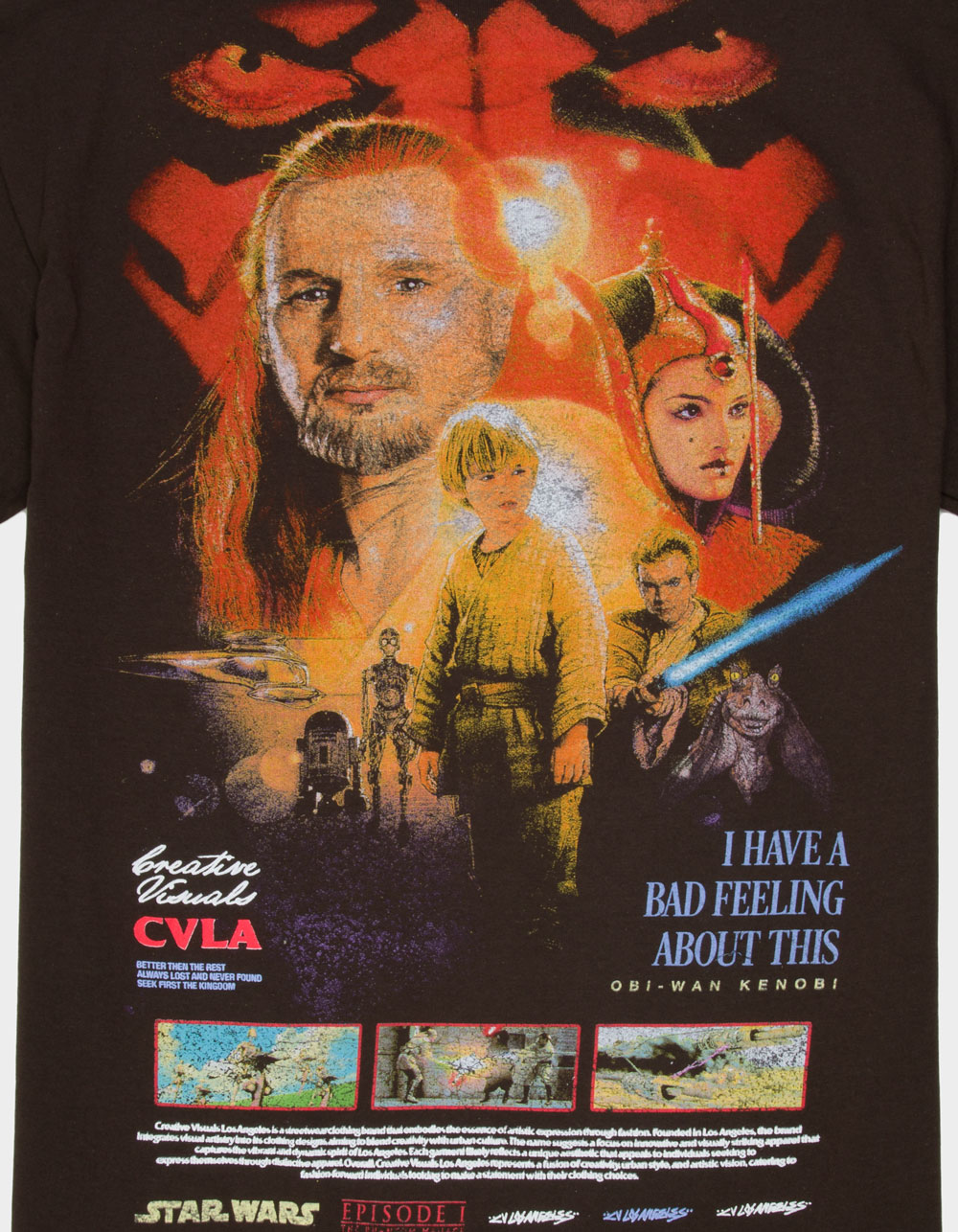 CVLA x Star Wars Poster Mens Tee - BROWN