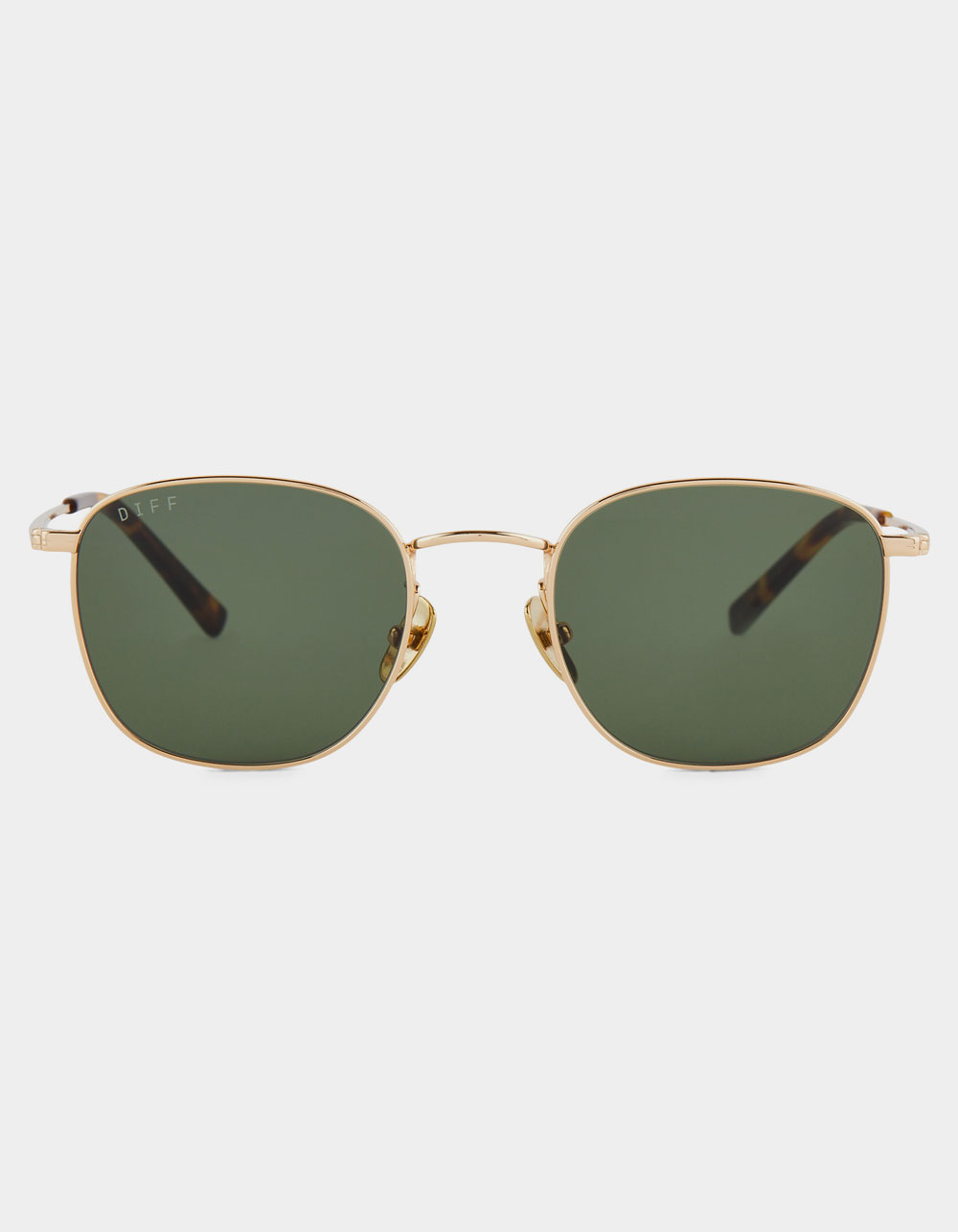 DIFF EYEWEAR Axel Polarized Sunglasses GOLD Tillys