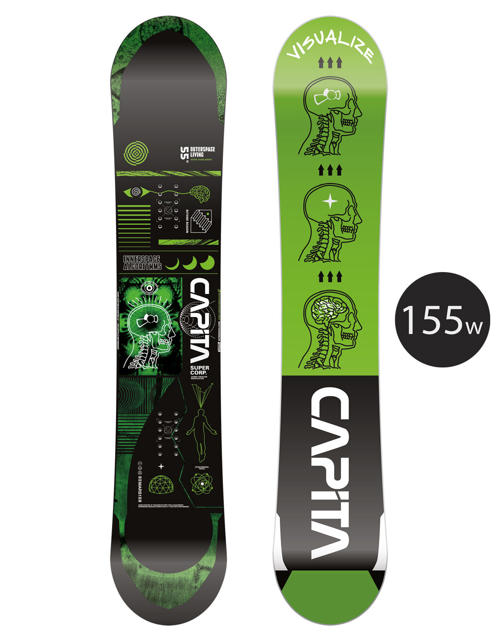 CAPITA Outerspace Living Wide Snowboard MULTI Tillys