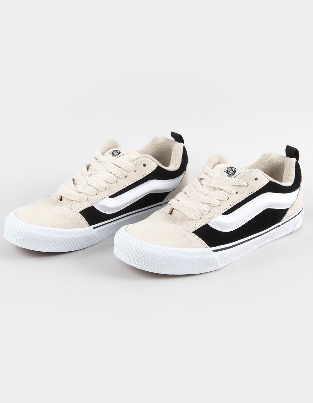 VANS Knu Skool Shoes - CREAM/BLACK