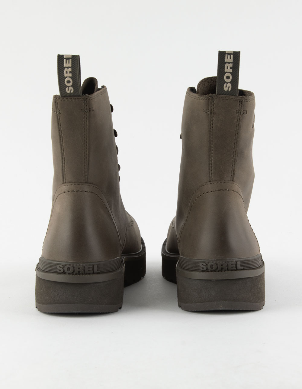 SOREL Hi-Lane Lace Mens Boots - OLIVE