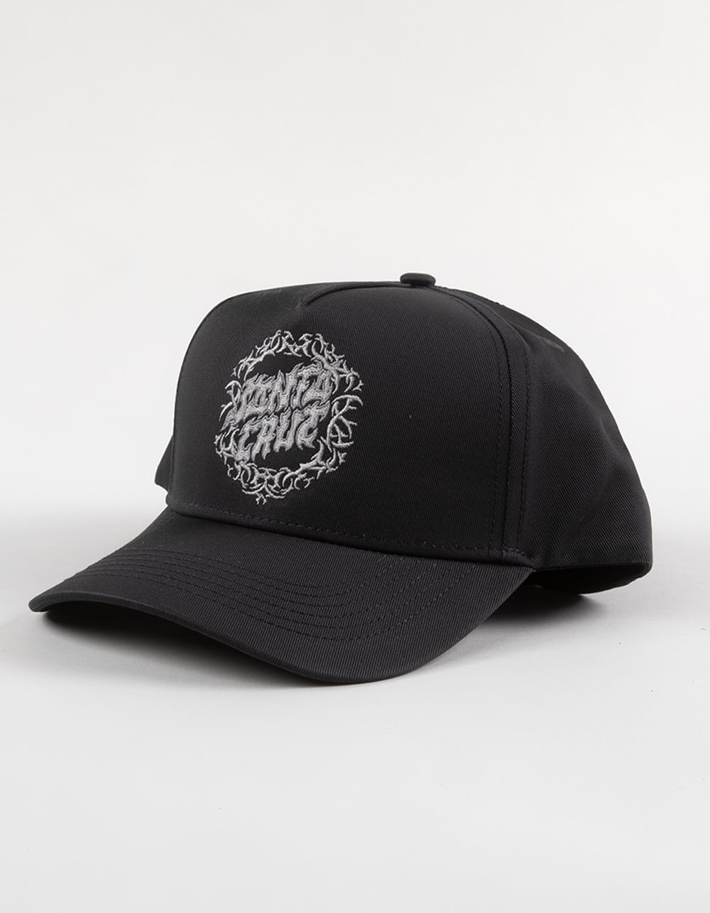 SANTA CRUZ Razor Dot Snapback Hat - BLK/DK GRY