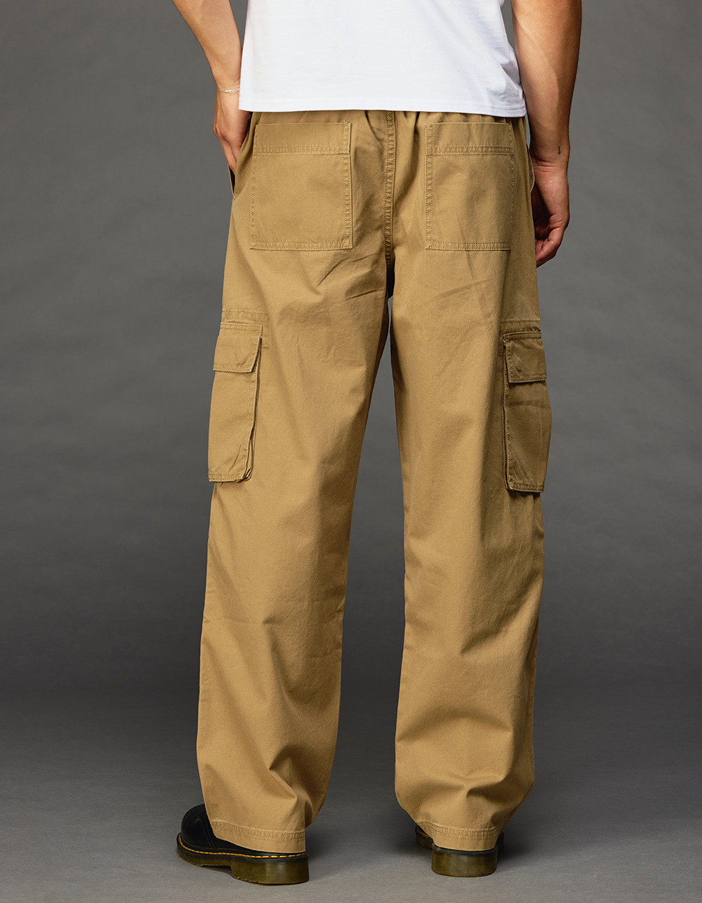 RSQ Mens Loose Cargo Pull On Pants