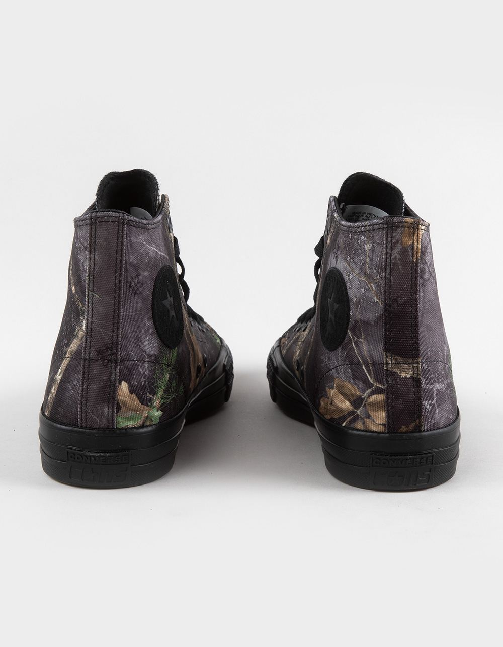 CONVERSE CONS CTAS Pro Hi Mens High Top Shoes - CAMO BLACK