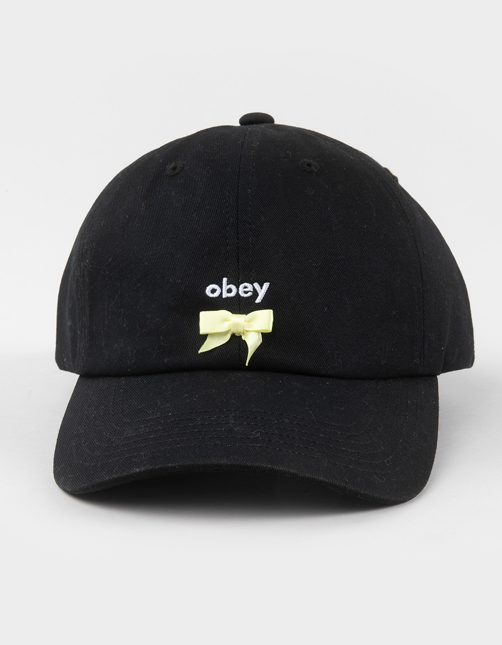 OBEY Loulou Womens Strapback Hat - BLACK