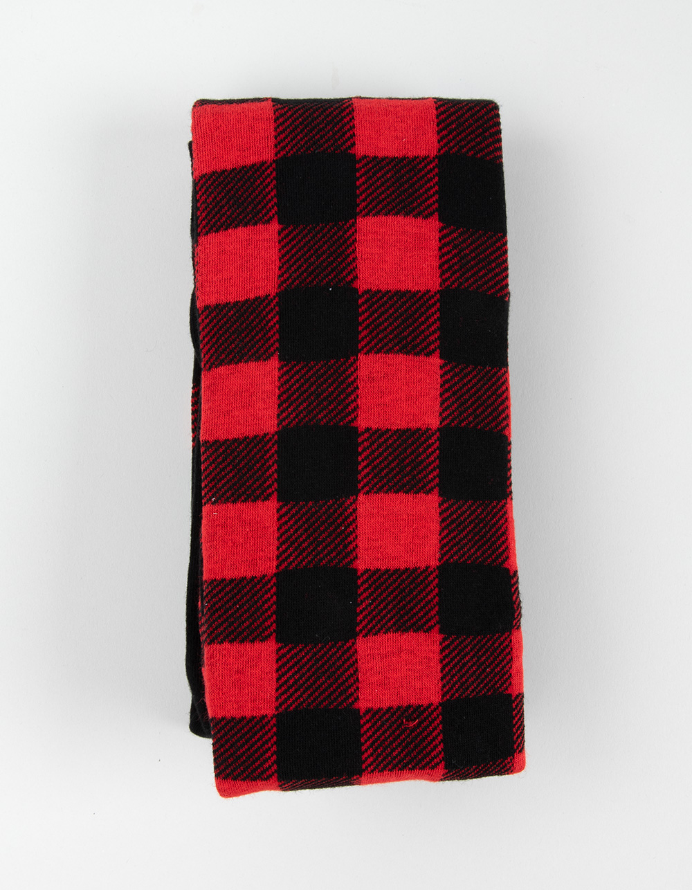 MEMOI Buffalo Check Womens Sweater Tights - BLACK COMBO