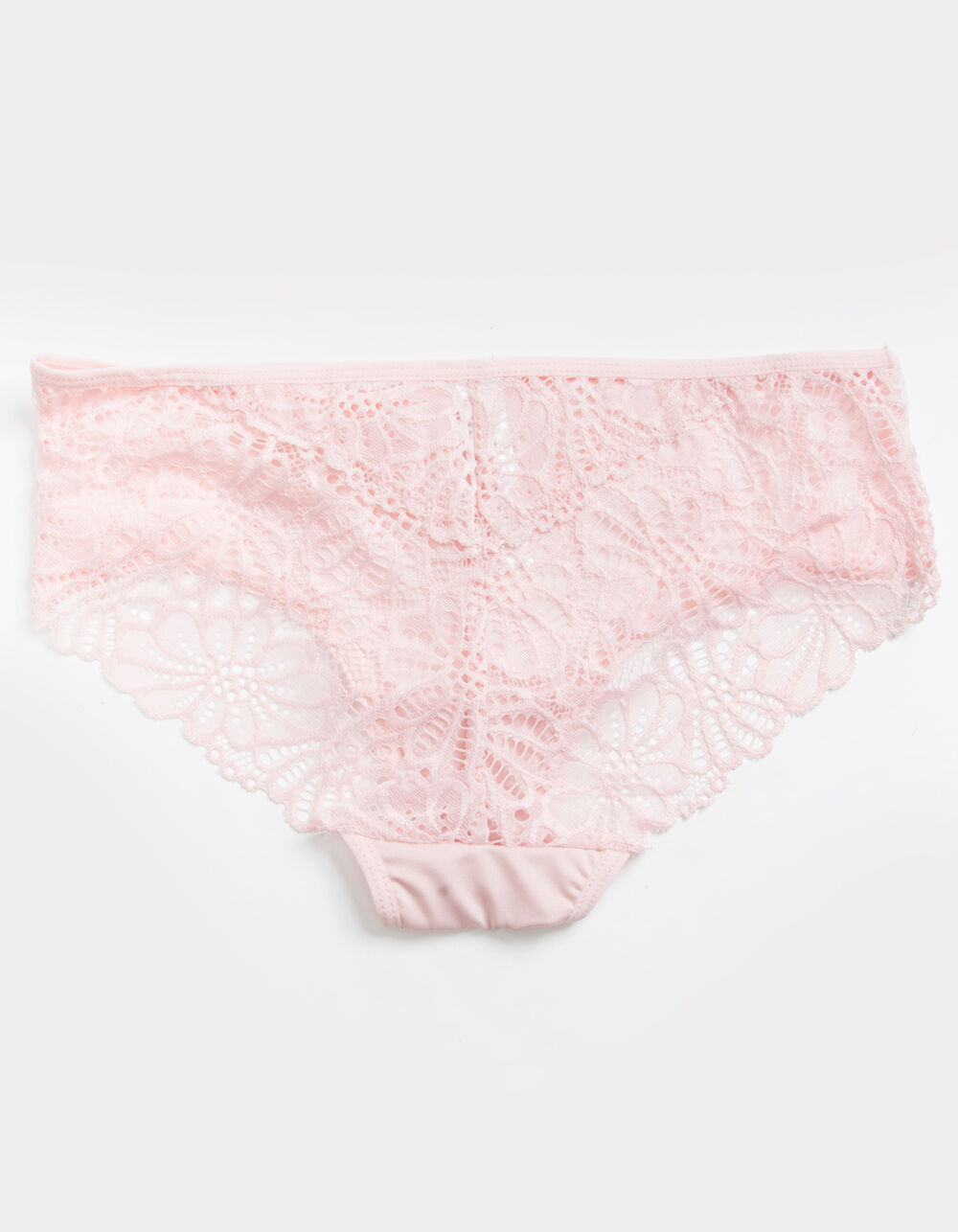 FULL TILT All Over Lace Light Pink Bikini Panties LIGHT PINK Tillys