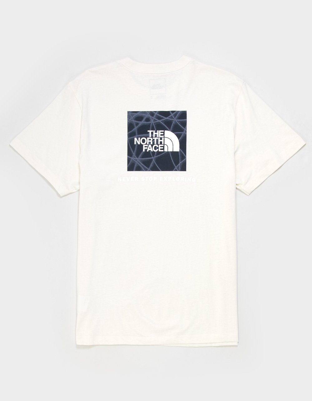 THE NORTH FACE Evolution Sun Halos Box NSE Mens Tee - OFF WHITE