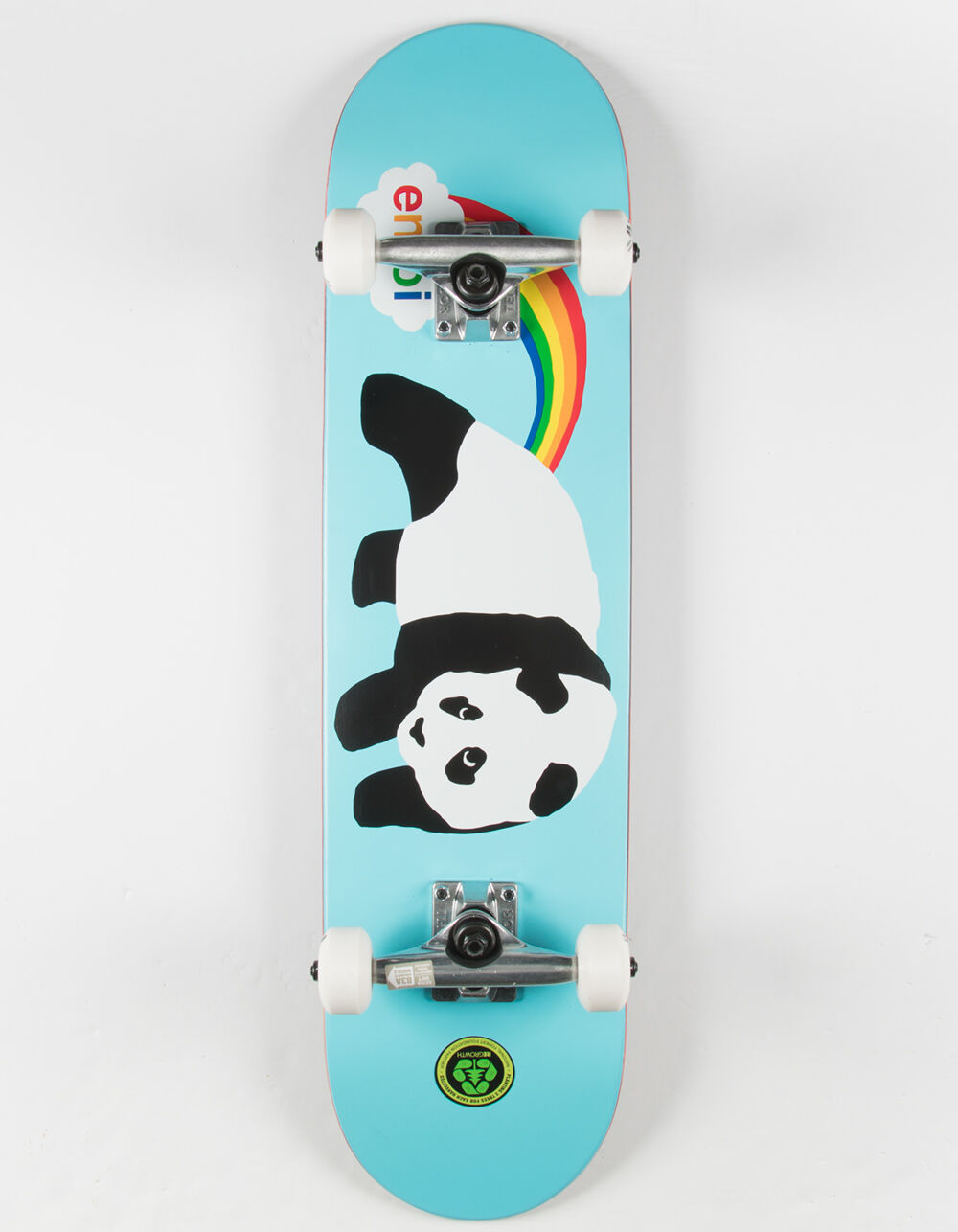 7.75, Rainbow Fart - Blue Enjoi Complete Skateboards 