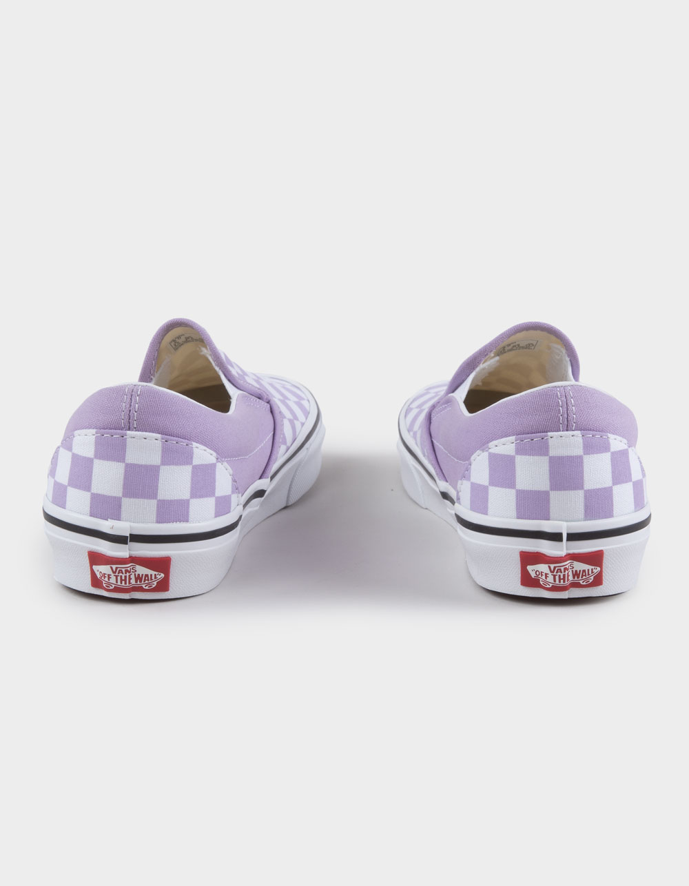 VANS Classic Slip-On Checkerboard Kids Shoes - ORCHID