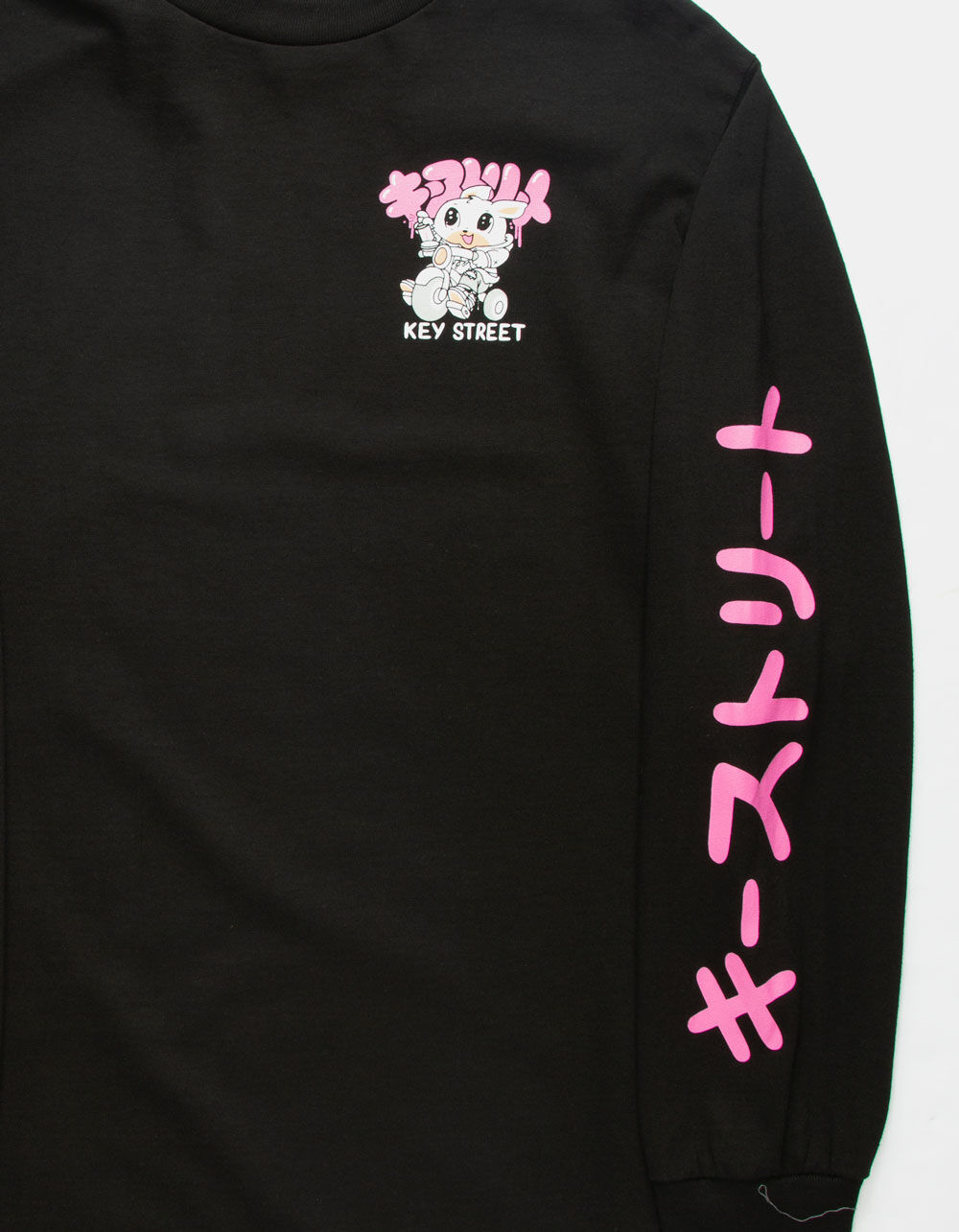 KEY STREET Bunny Mens TShirt BLACK Tillys