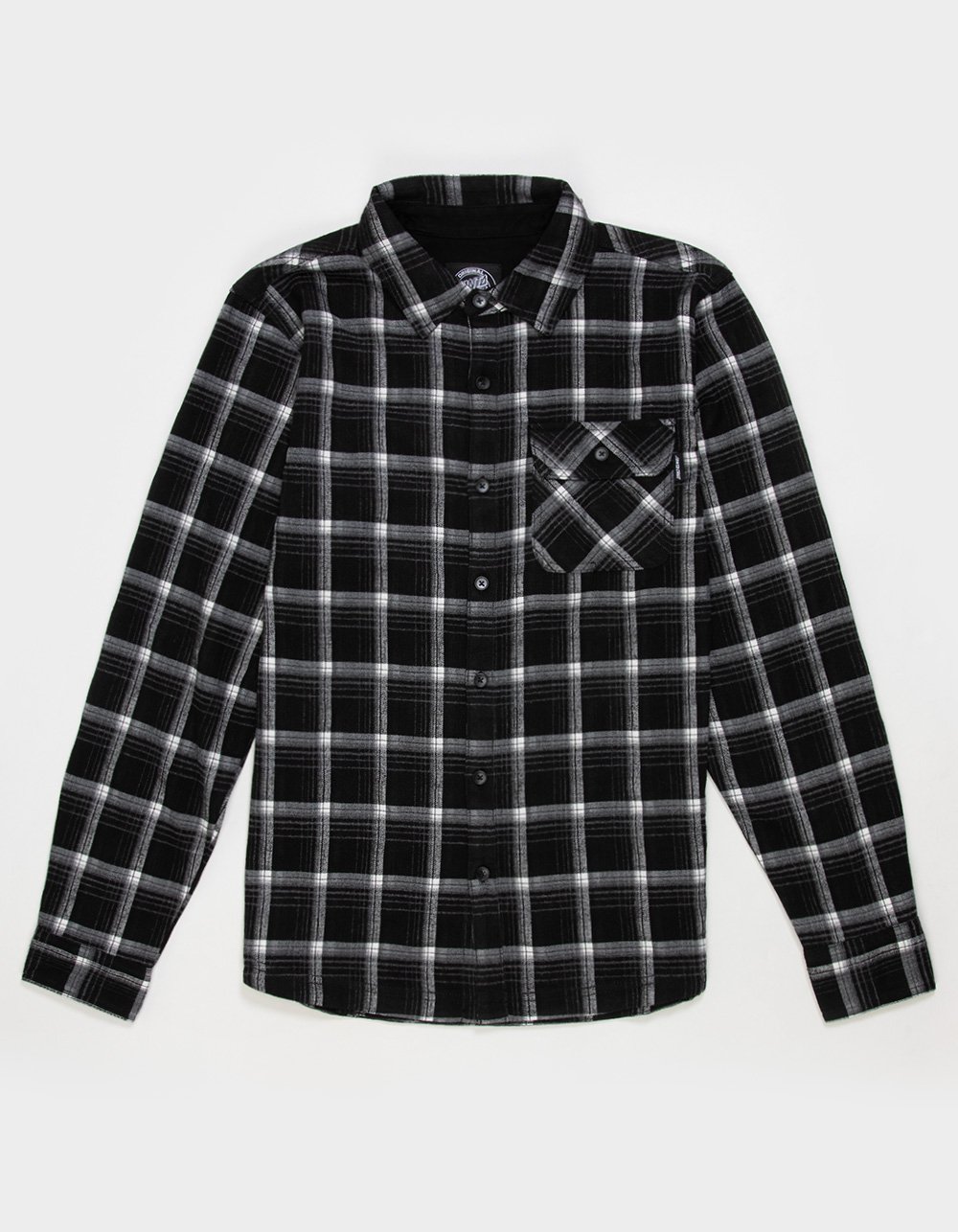 SANTA CRUZ Classic Mens Flannel - BLACK