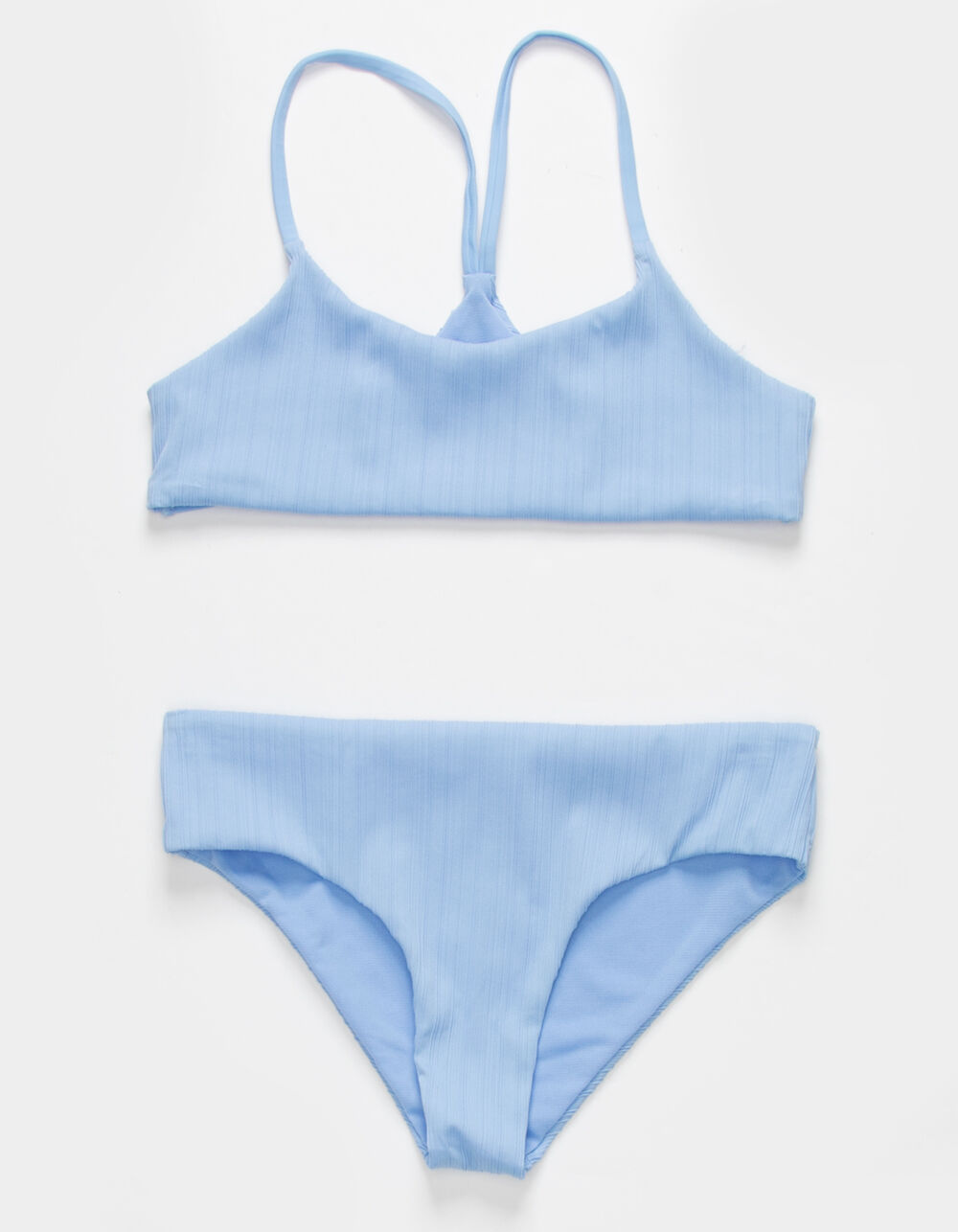 DAMSEL Cage Bralette Girls Bikini Set - BLUE | Tillys