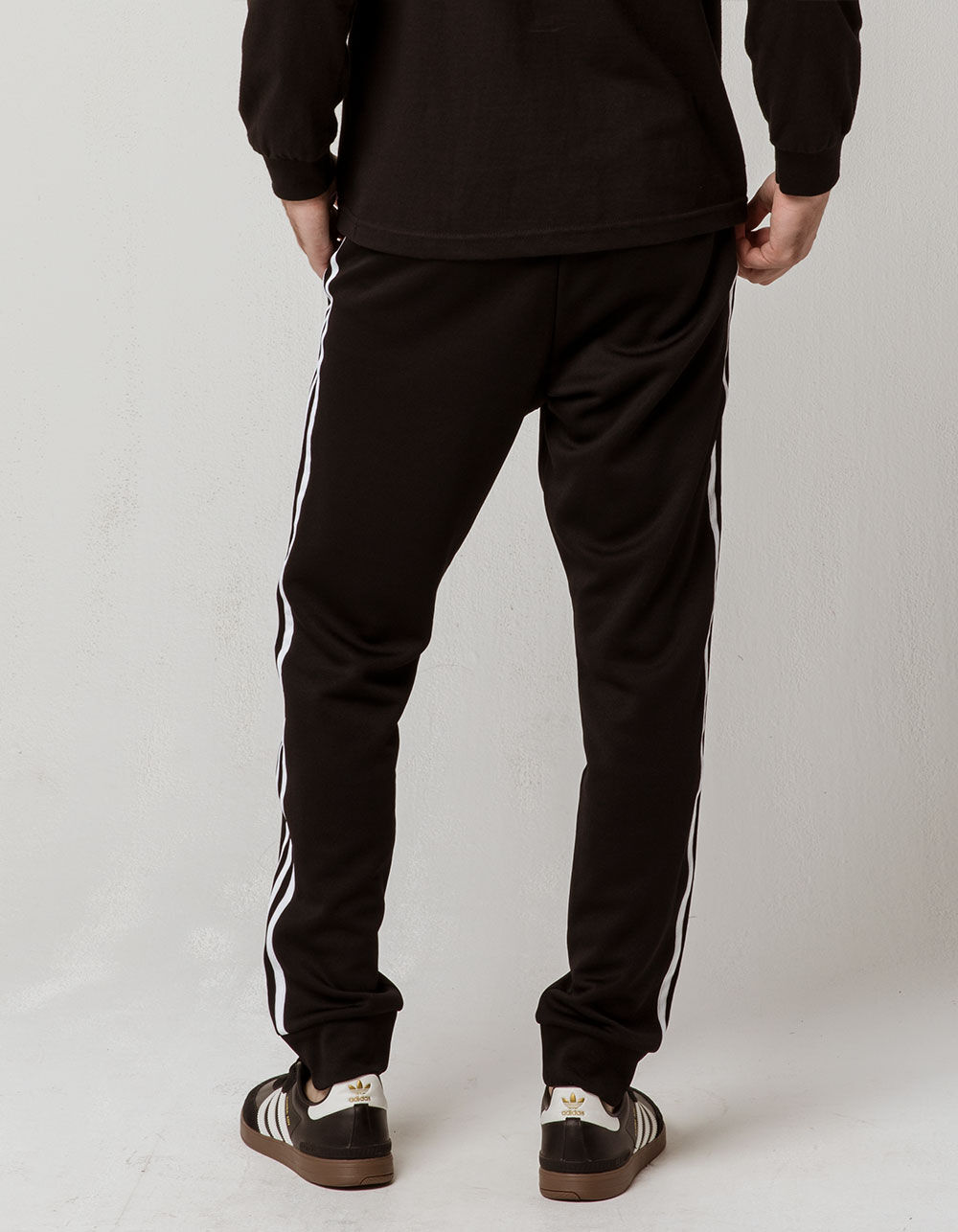 adidas side stripe track pants