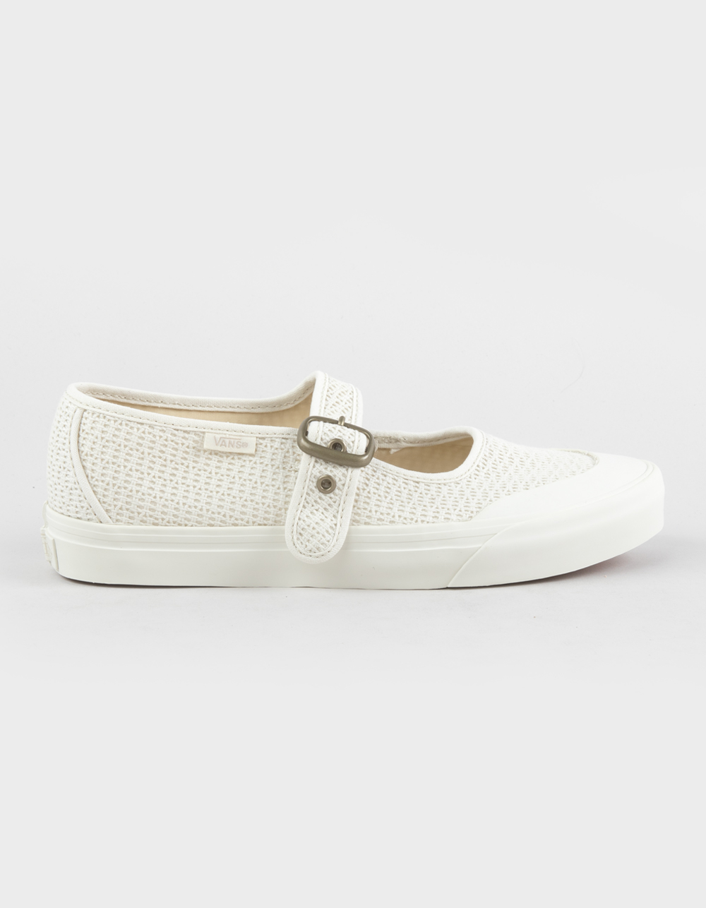 VANS Mary Jane Crochet Womens Shoes - CREAM