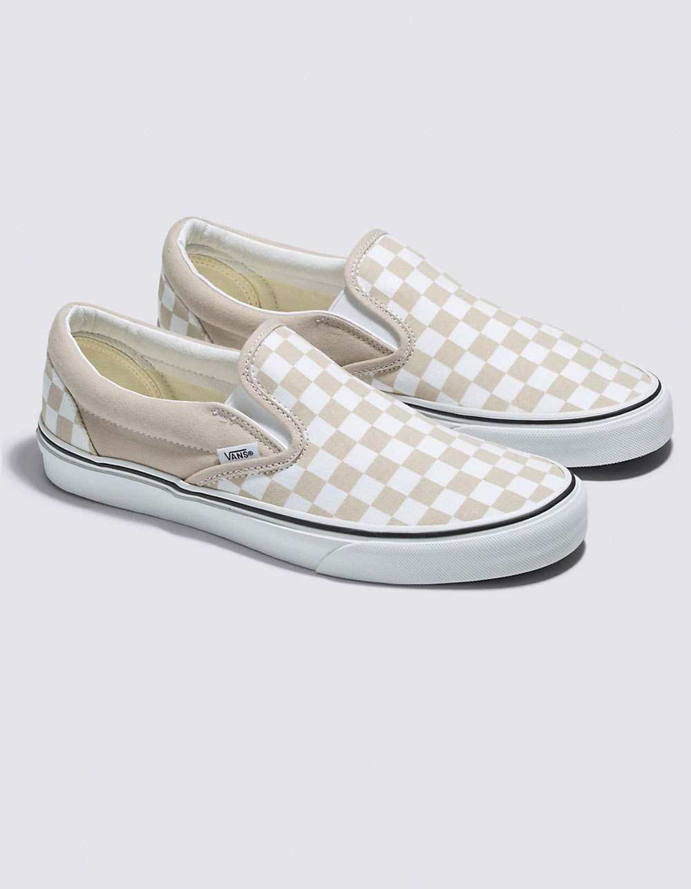 VANS Checkerboard Classic Shoes - TAN |