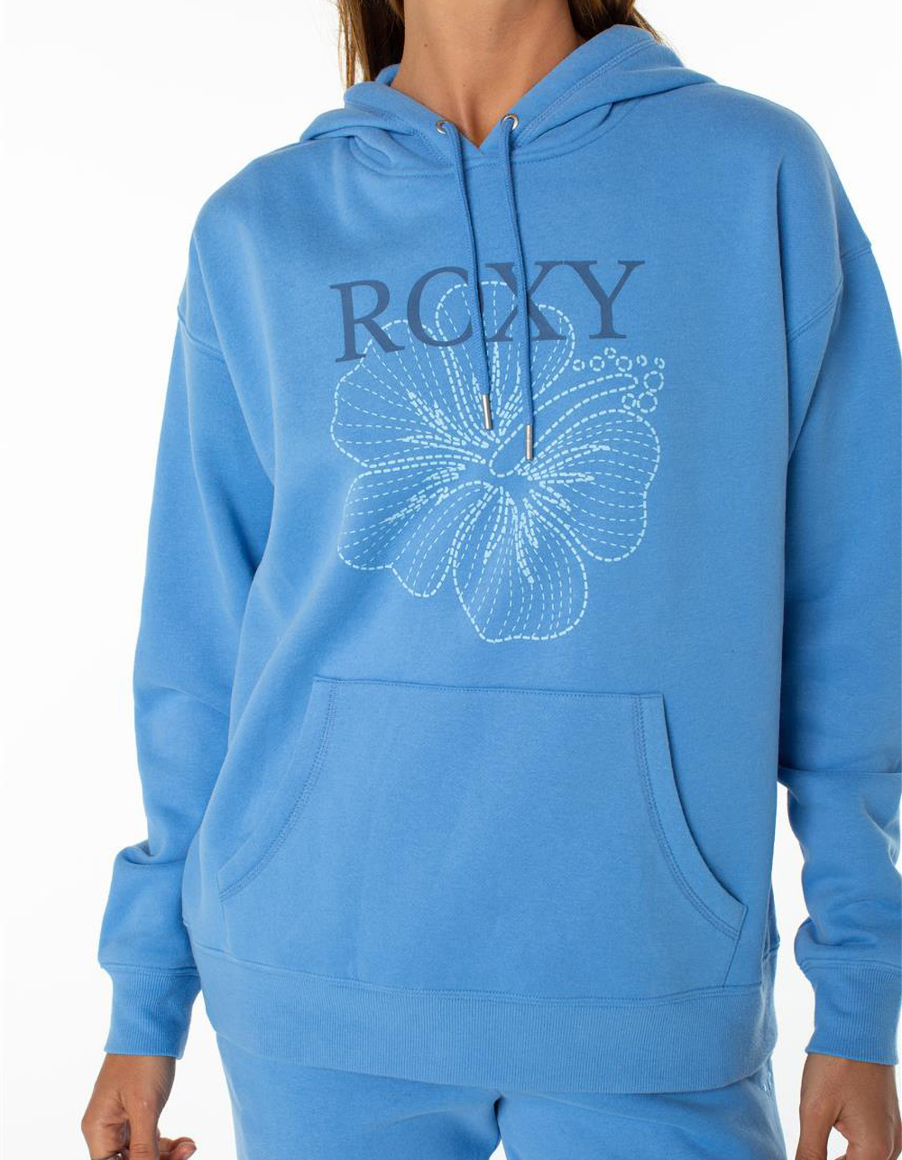 ROXY Raya Womens Hoodie - LAKE BLUE