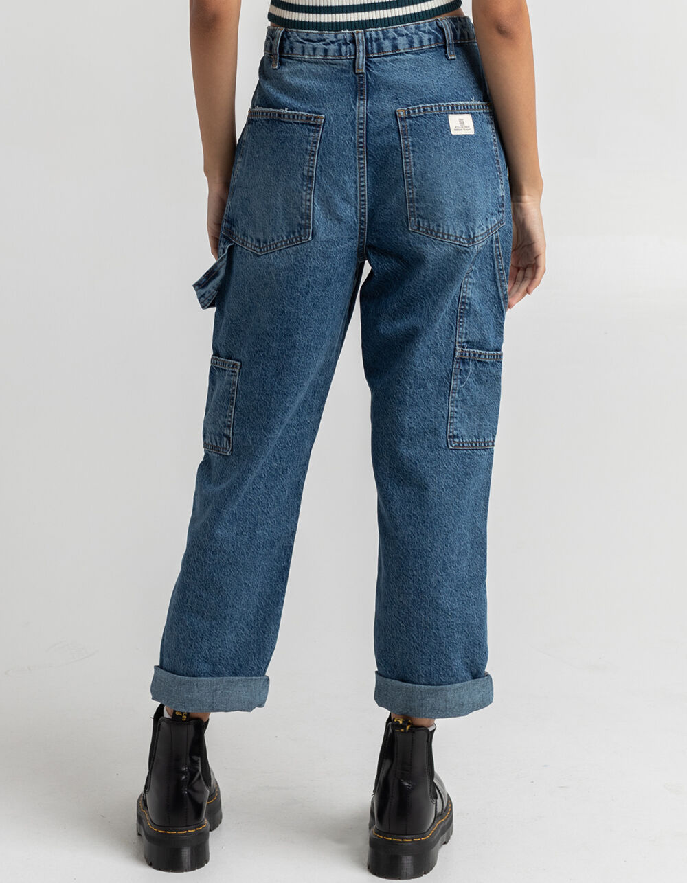 BDG Urban Outfitters Albie Womens Carpenter Jeans - DARK WASH | Tillys