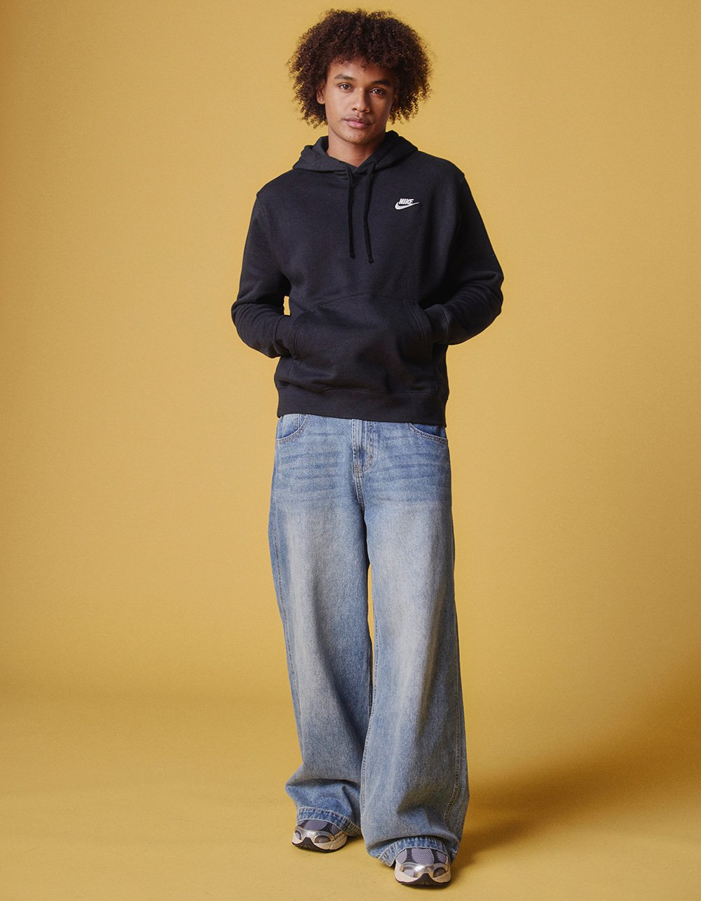 RSQ Mens Ultra Baggy Jeans - LIGHT INDIGO