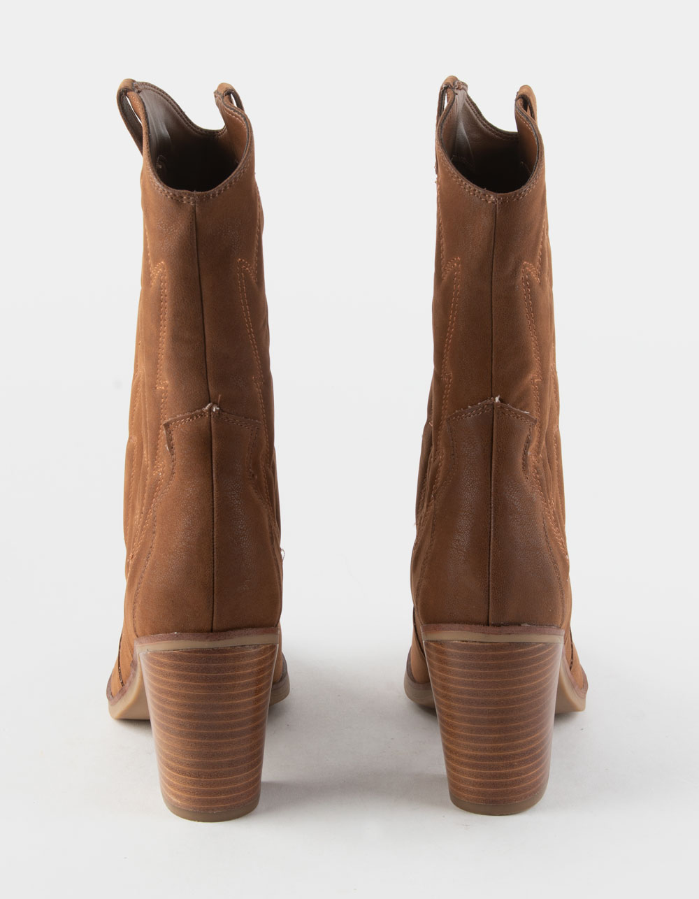MIA Raylyn Womens Ankle Cowboy Boots - COGNAC | Tillys